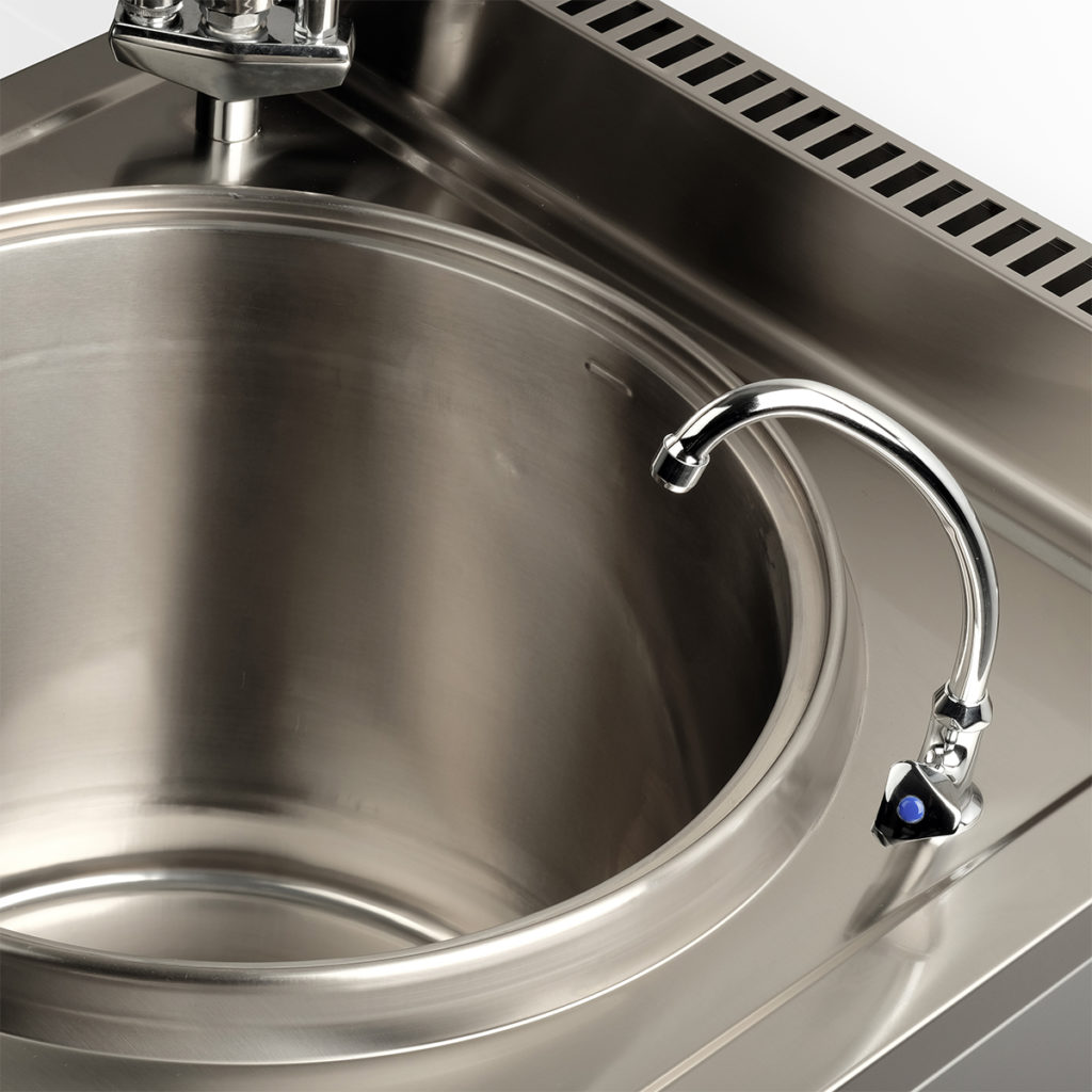 Varný kotol Gastro Haal elektrický 85 L | KE 785-O - detail napúšťania vody