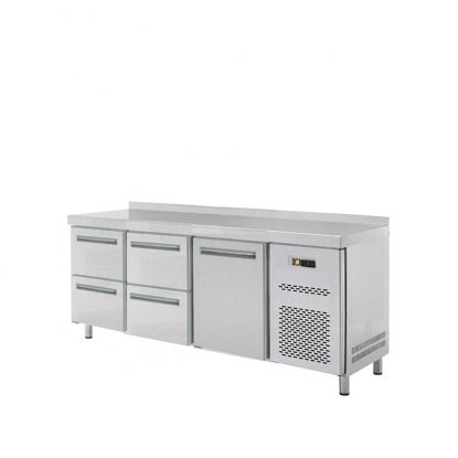 Stôl chladiaci 1 x dvere, 4 x zásuvka | RT-3D-1D4Z