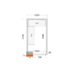 chladiaci box Tefcold_ CR 120x210x220