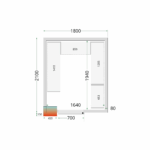 chladiaci box Tefcold_ CR 180x210x220