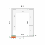 chladiaci box Tefcold_ CR 210x270x220