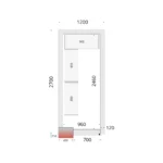 mraziaci box Tefcold_ CR 120x270x220