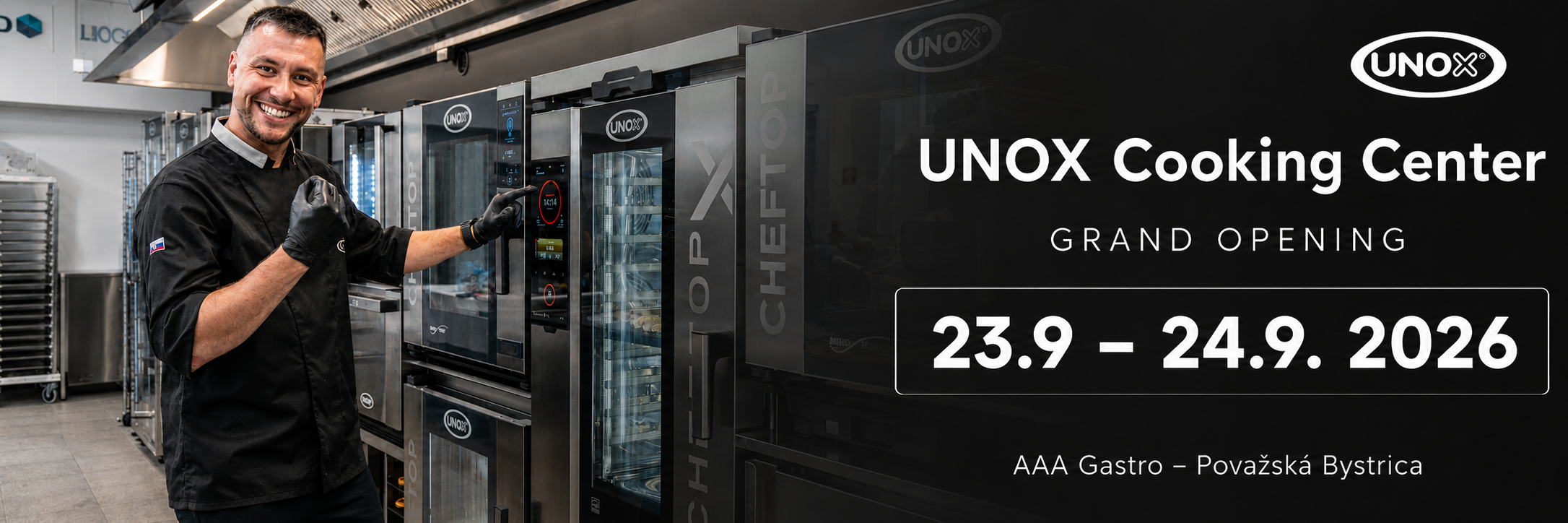 Unox Cooking center - Grand opening